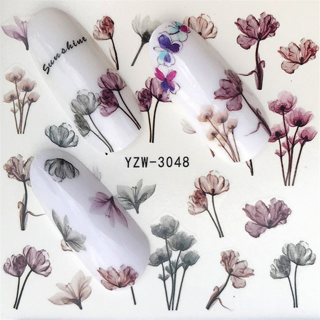 1Pcs Fashion Lavender Nail Art Files Dust Brush