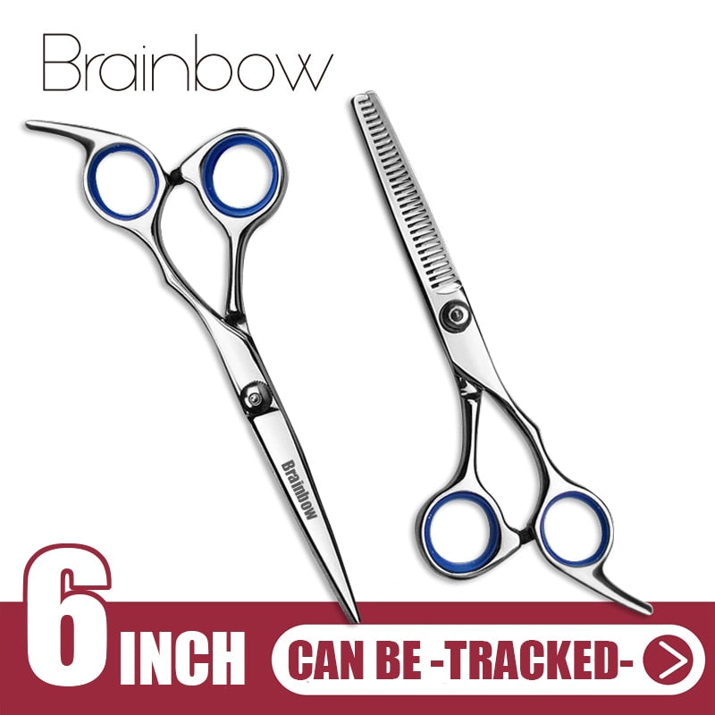 Brainbow 6 inch Cutting Thinning  Styling Tool Hair