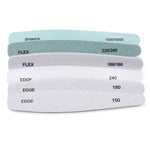 5 pcs/lot Sandpaper Nail File Lime 100/180 Double Side Sanding