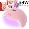 36/54W Professional UV GEL Nail Lamp LED Light Dryer Polish