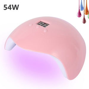 36/54W Professional UV GEL Nail Lamp LED Light Dryer Polish